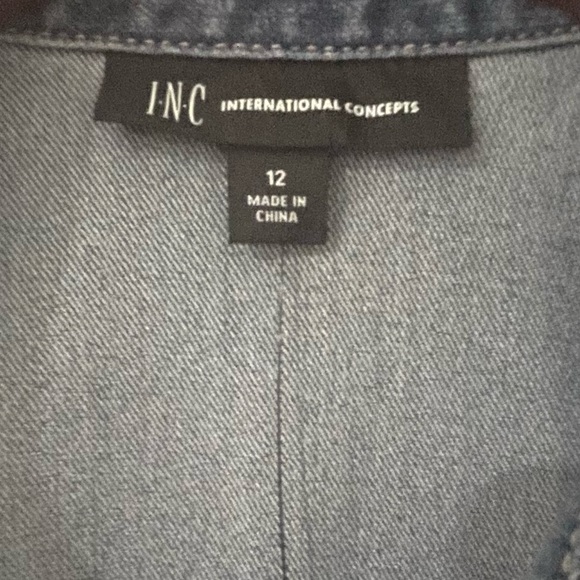 I.N.C. DENIM DRESS - Picture 5 of 5